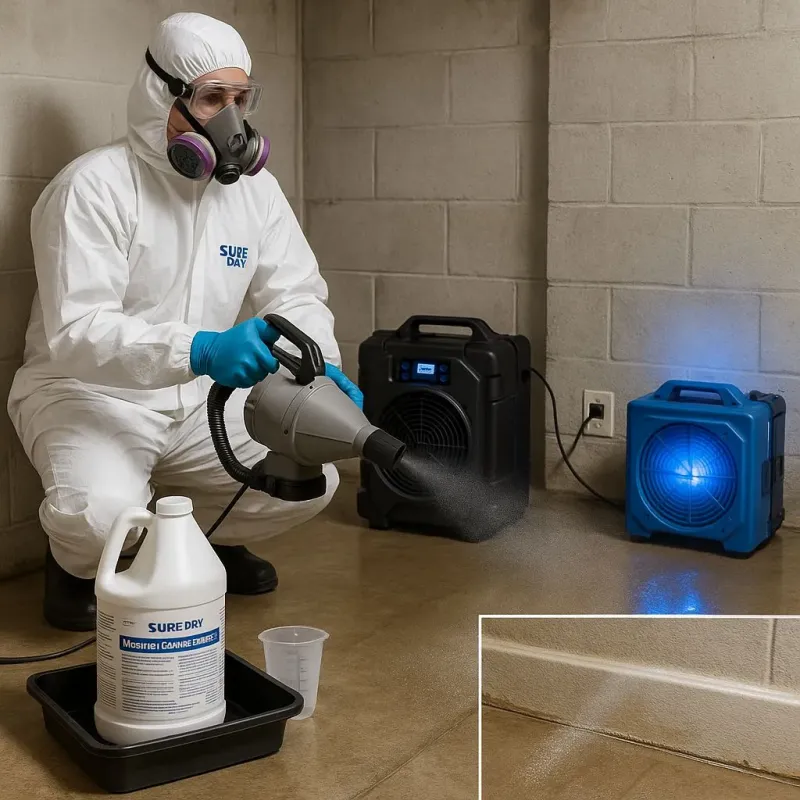 Sanitization and Odor Removal process in Palmetto Estates, FL