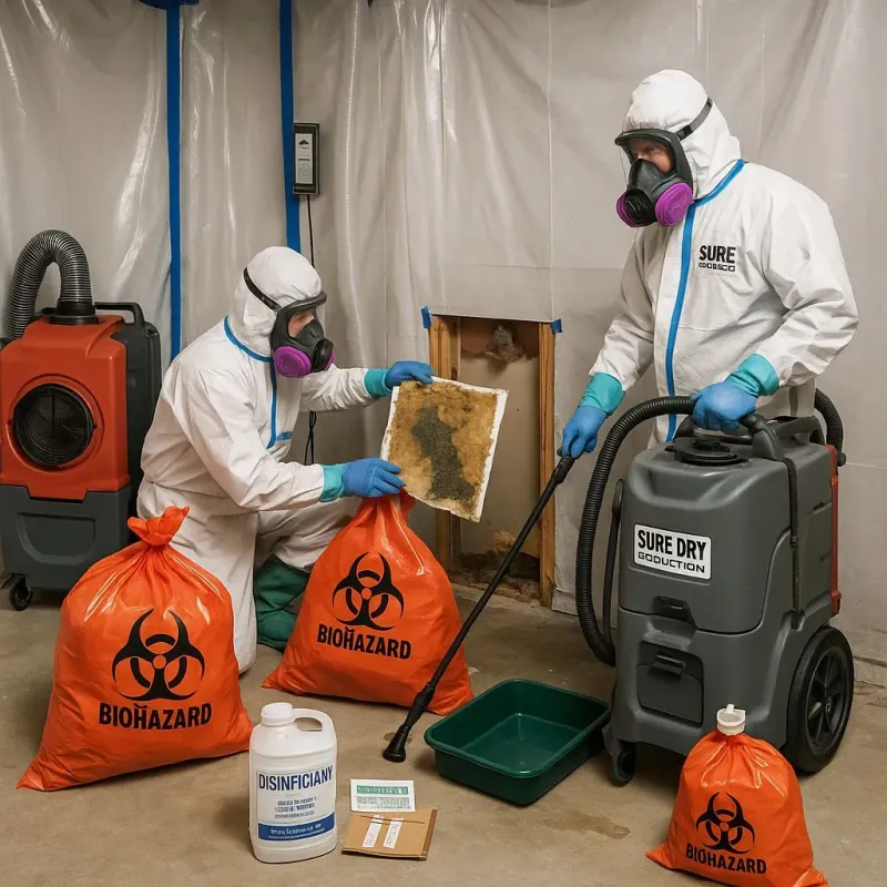 Contaminated Water Handling Protocols process in Palmetto Estates, FL