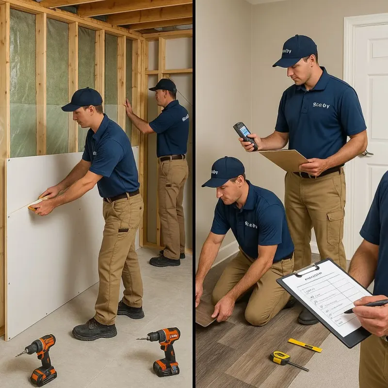 Repairs and Reconstruction process in Palmetto Estates, FL