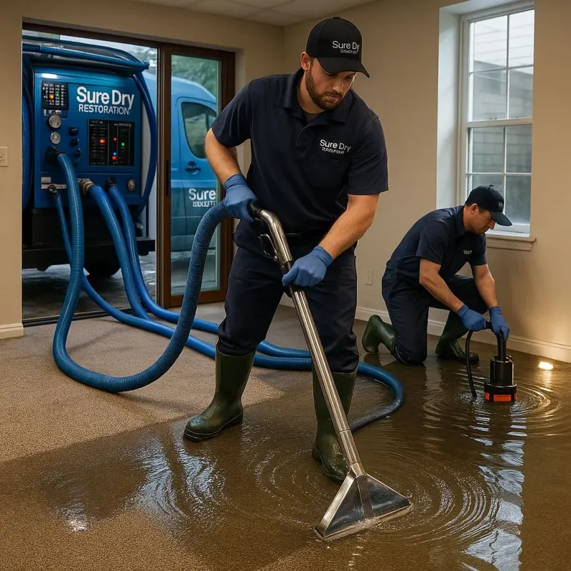 Water Extraction and Removal process in Palmetto Estates, FL